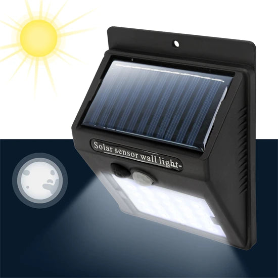 LÁMPARA SOLAR LED CON MOVIMIENTO